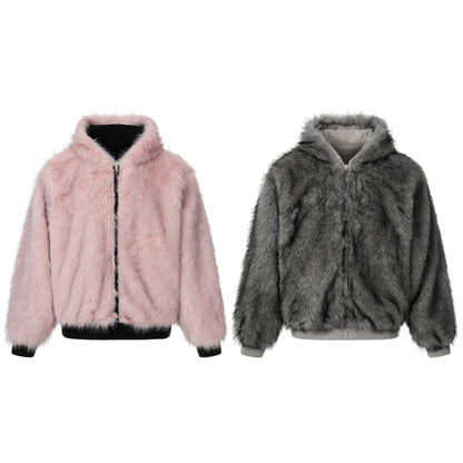 Reversible Fur | Winter Hooded Jacket