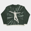 Maglione a maglia Leaping Boundaries | Arte astratta