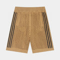 Mesh Stripe Knit | Baggy Shorts - Santo 