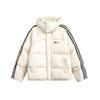 Urban Heat | Striped Sleeve Puffer