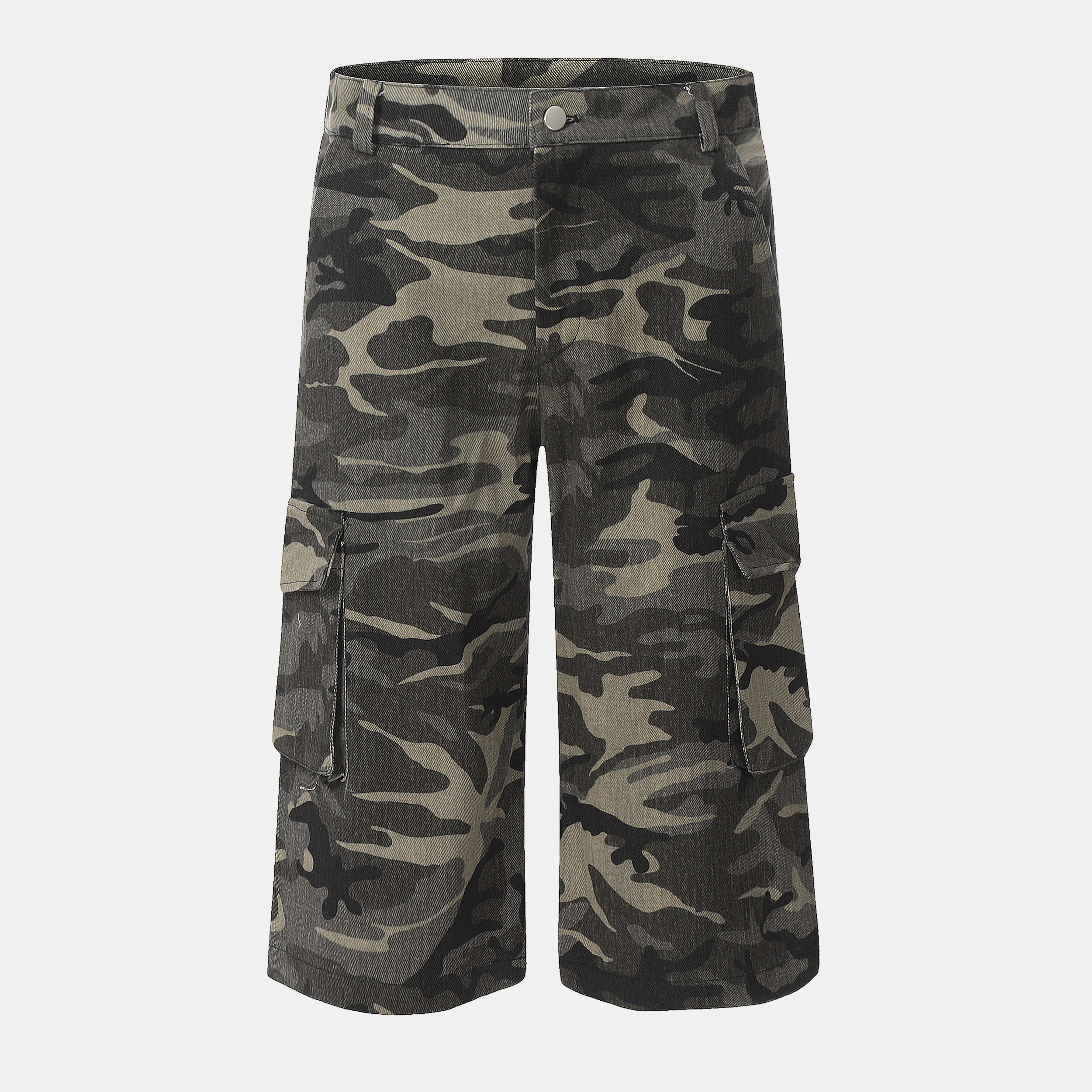 "Big Pocket Camouflage" Shorts - Santo 