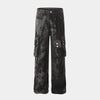 Pantaloni cargo utility Marble Black |