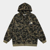 Camo Chic | Grafik Zipper Hoodie