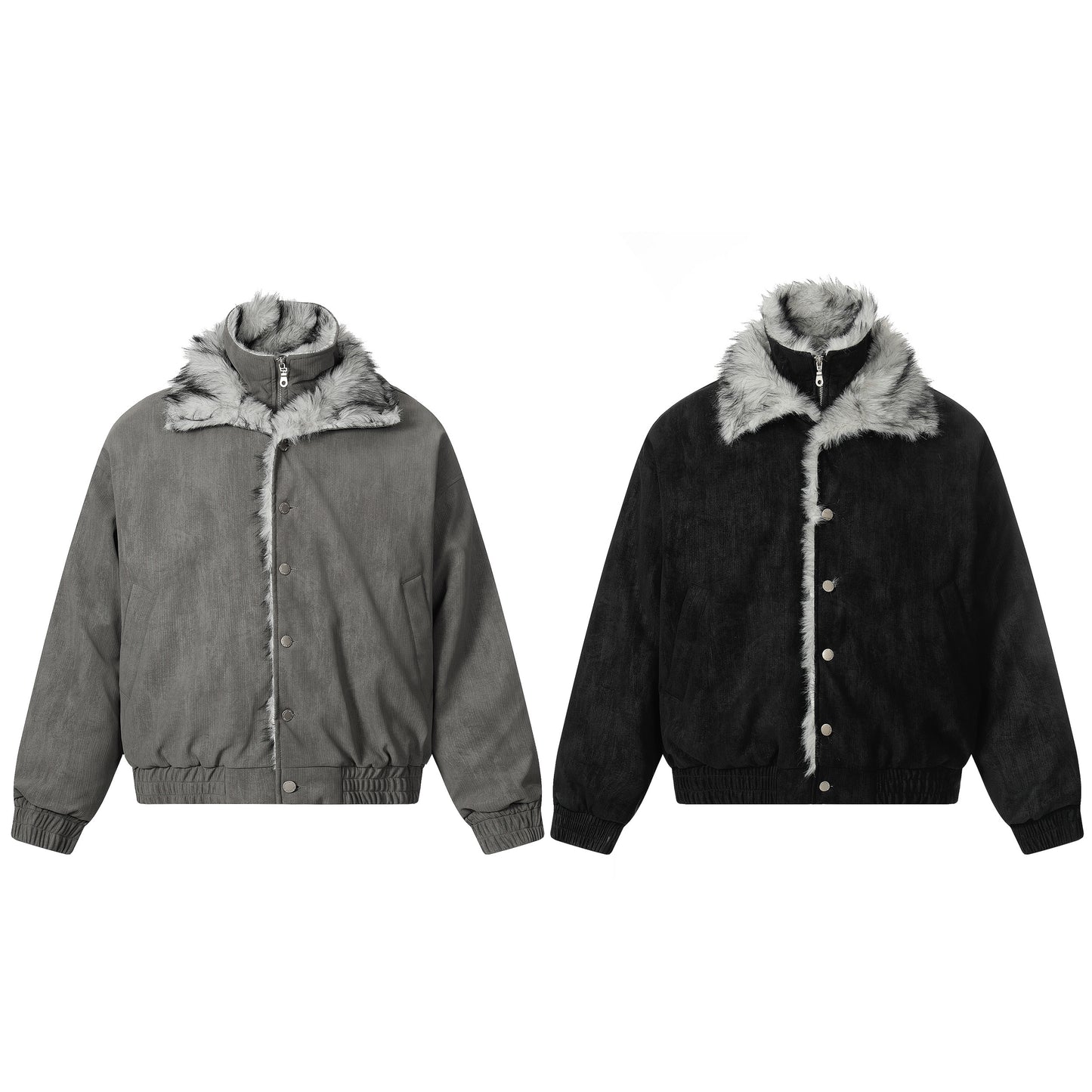 Patchwork Fur | Winter Stand Jacket