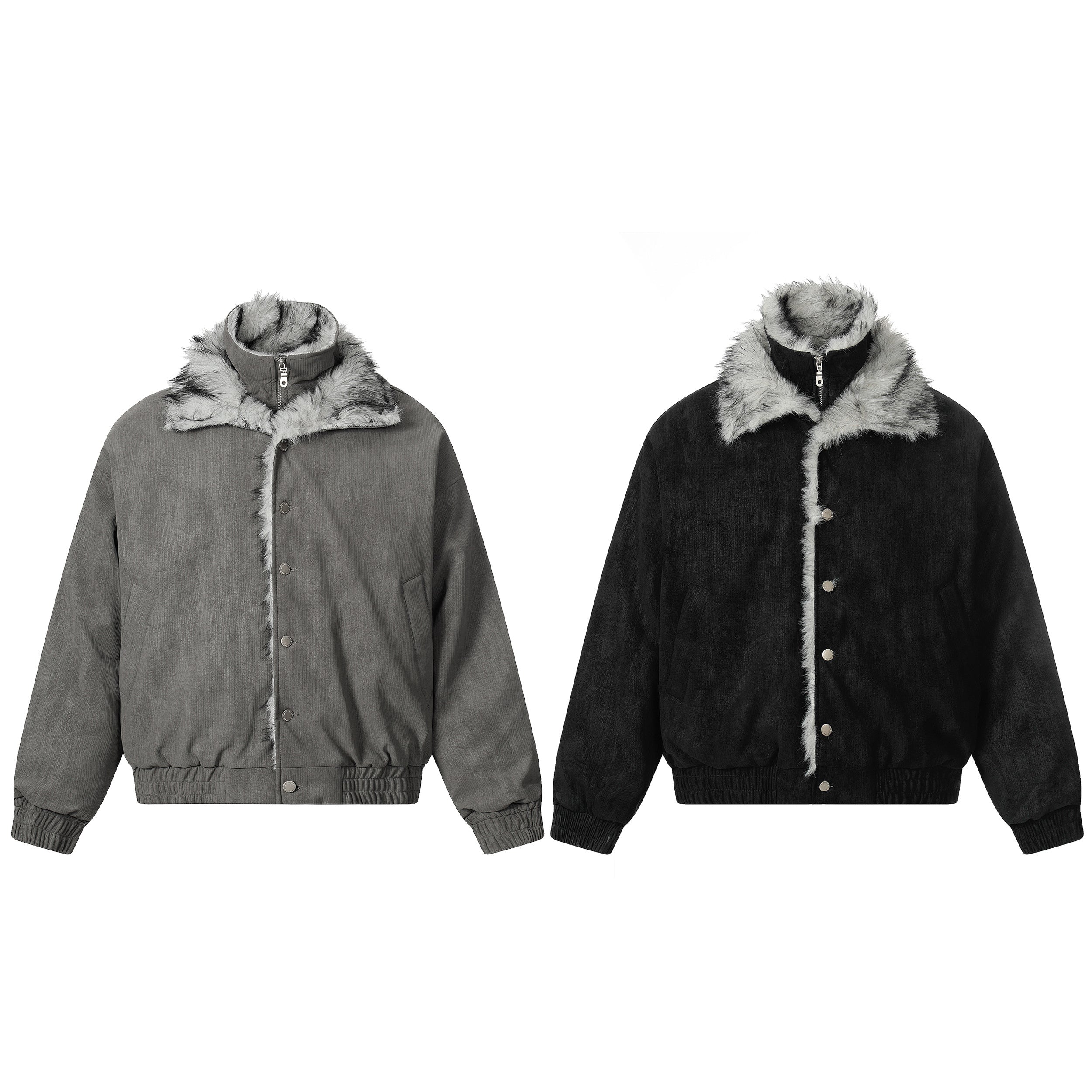 Patchwork Fur | Winter Stand Jacket