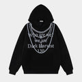 Chains Print | Graphic Hoodie - Santo 