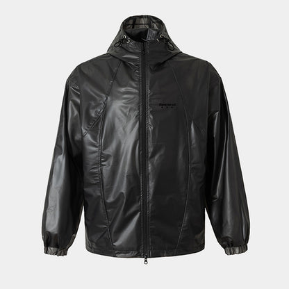 Urban Glossy Techwear | Windbreaker Jacket - Santo 