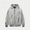 Washed Fray Edge | Hooded Jacket - Santo 