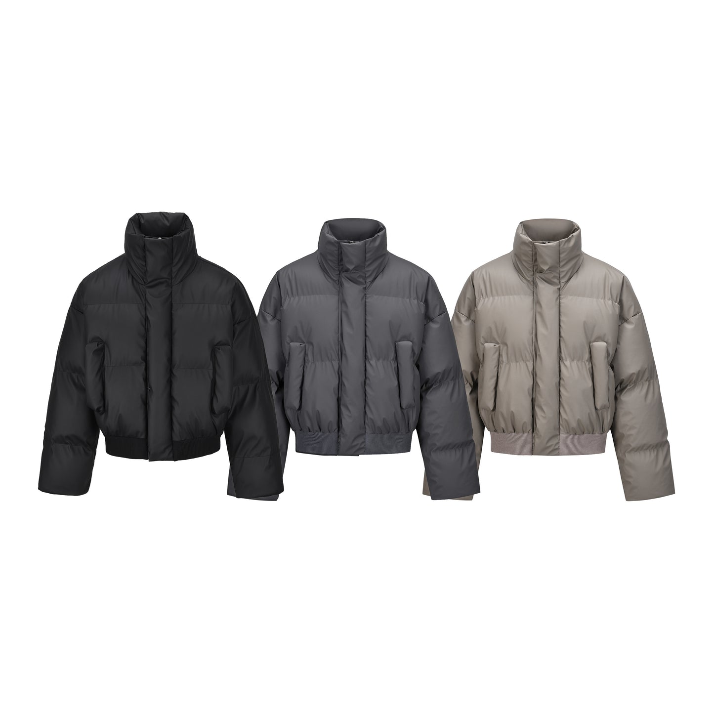 Veste bomber oversize avec point de flamme