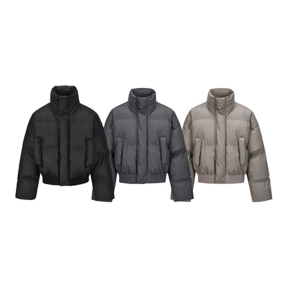 Veste bomber oversize avec point de flamme