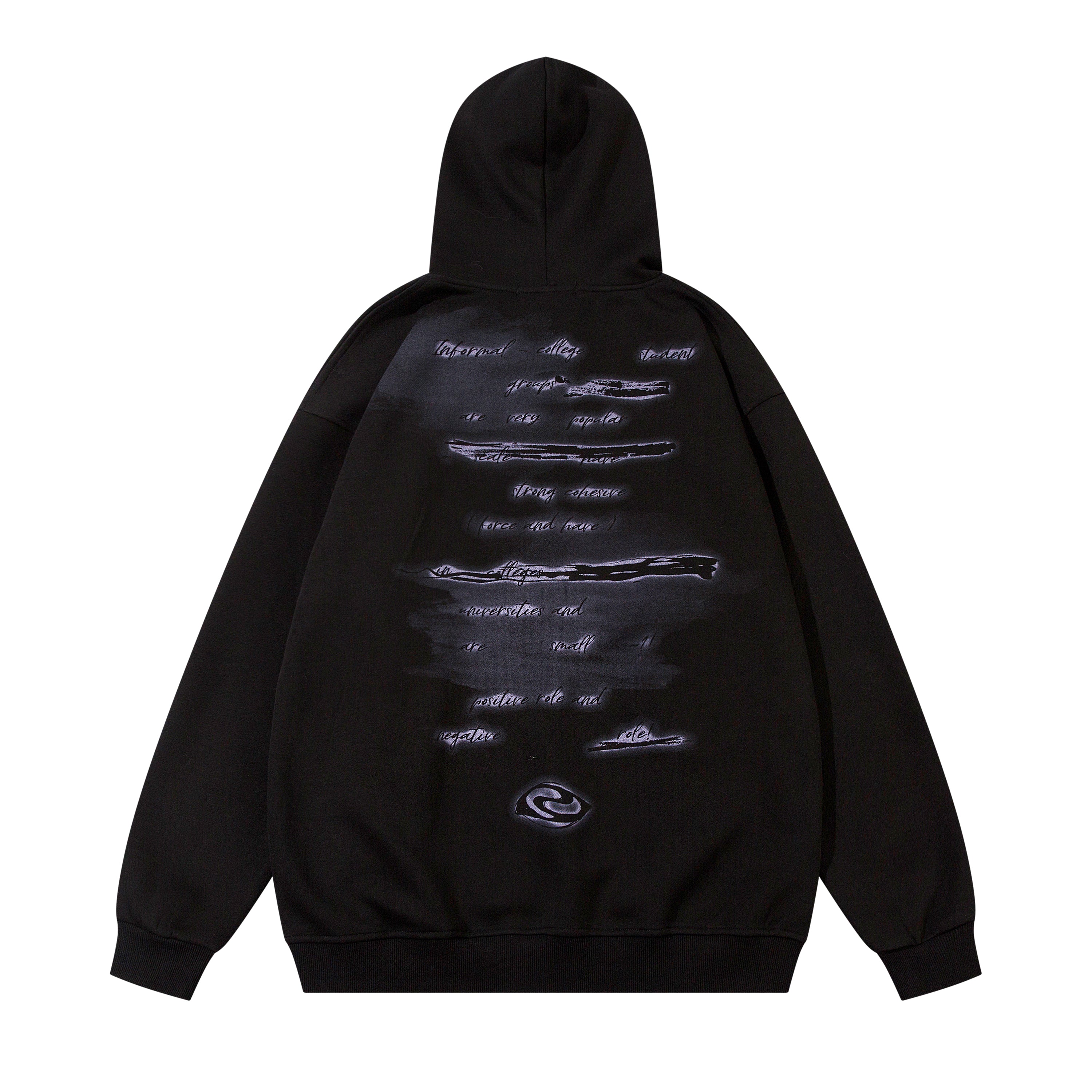 Abstrakte Vision | Überdimensionale Grafik Hoodie