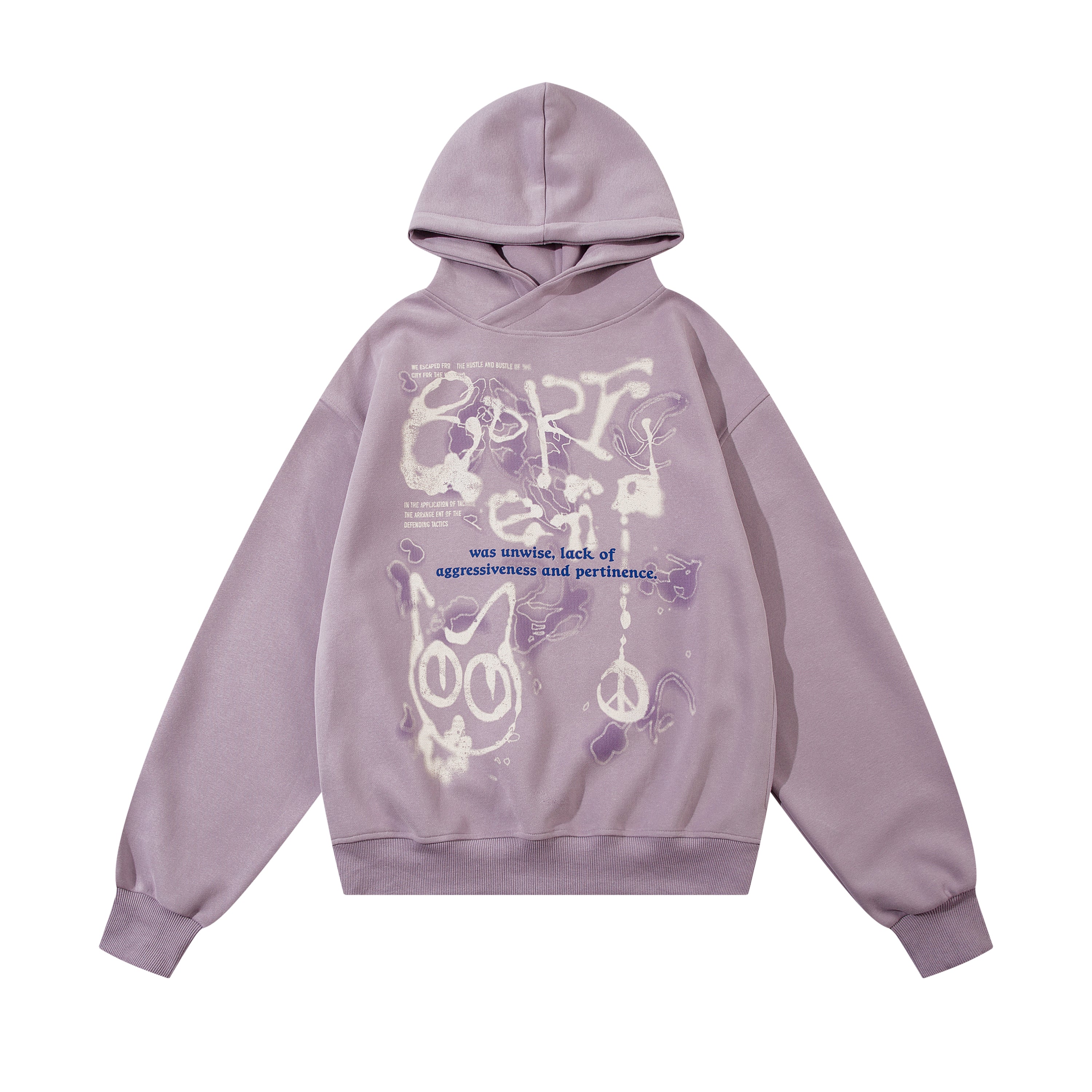 Unwise | Y2K Grafik Hoodie