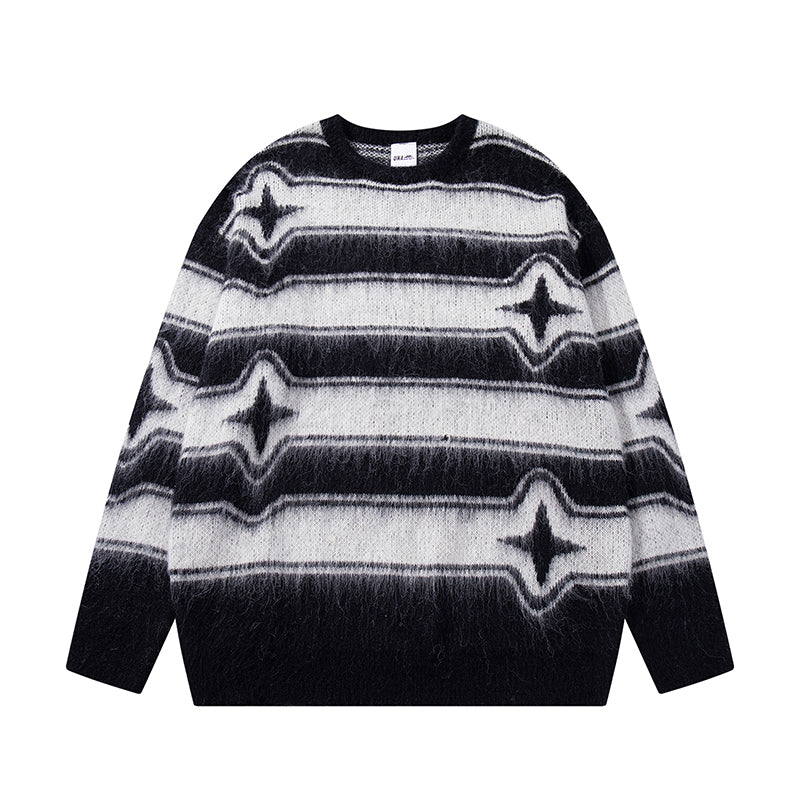 Desert Waves | Striped Knit Jumper