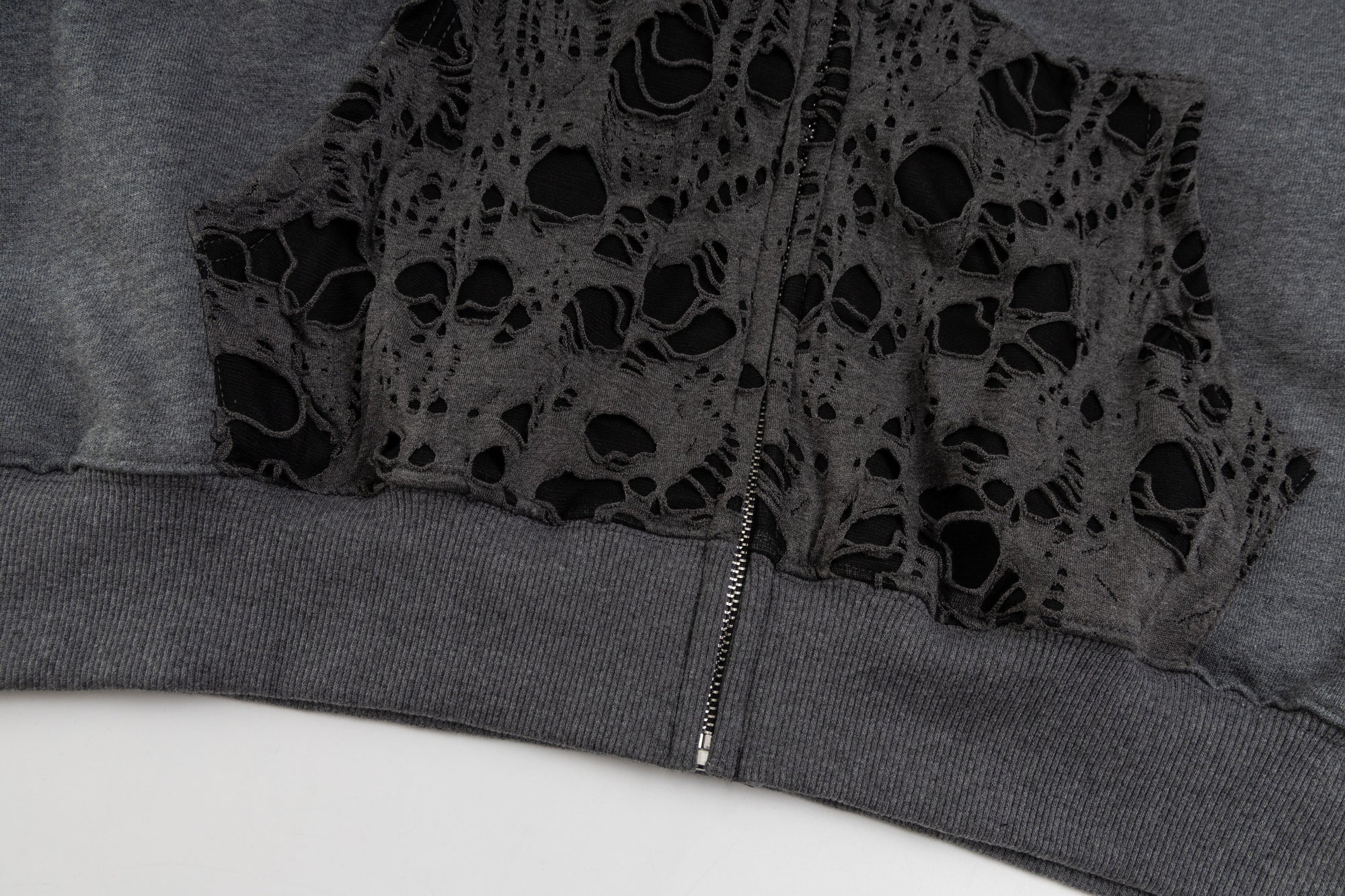 Velvet Glow | Oversized Zipper Hoodie