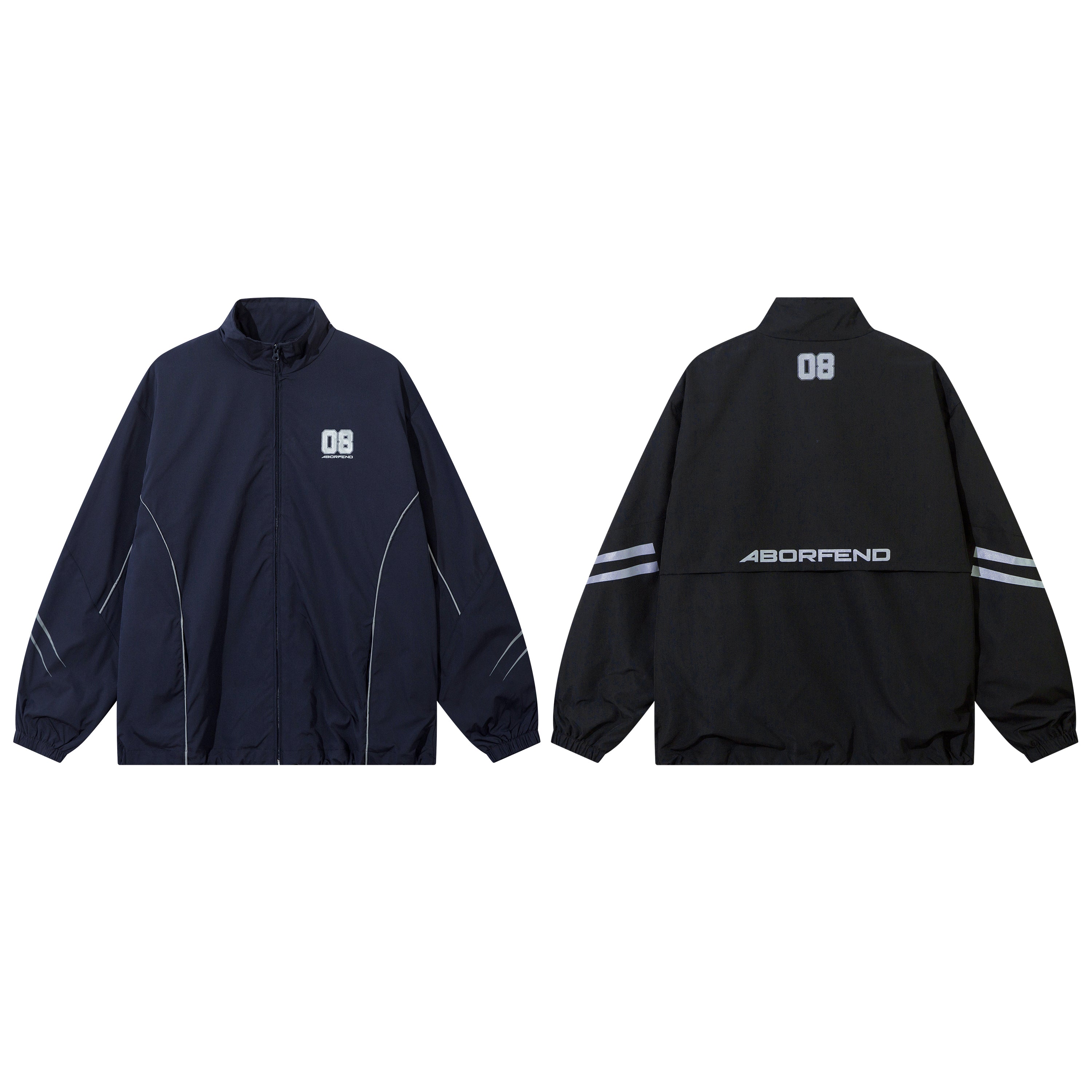 Night Runner | Reflective Track Jacket