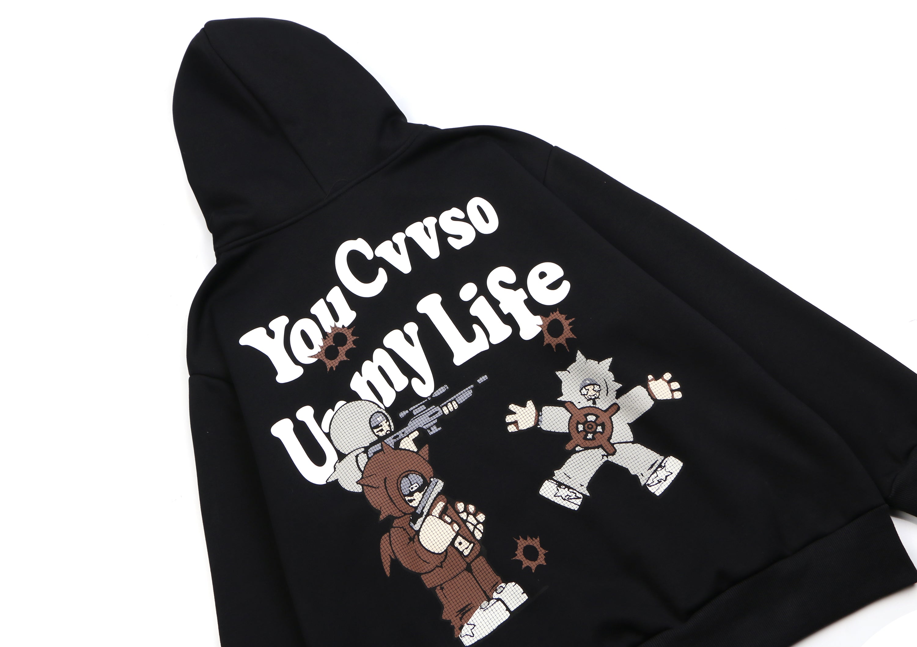 Street Cartoon | Lässige Grafik Hoodie