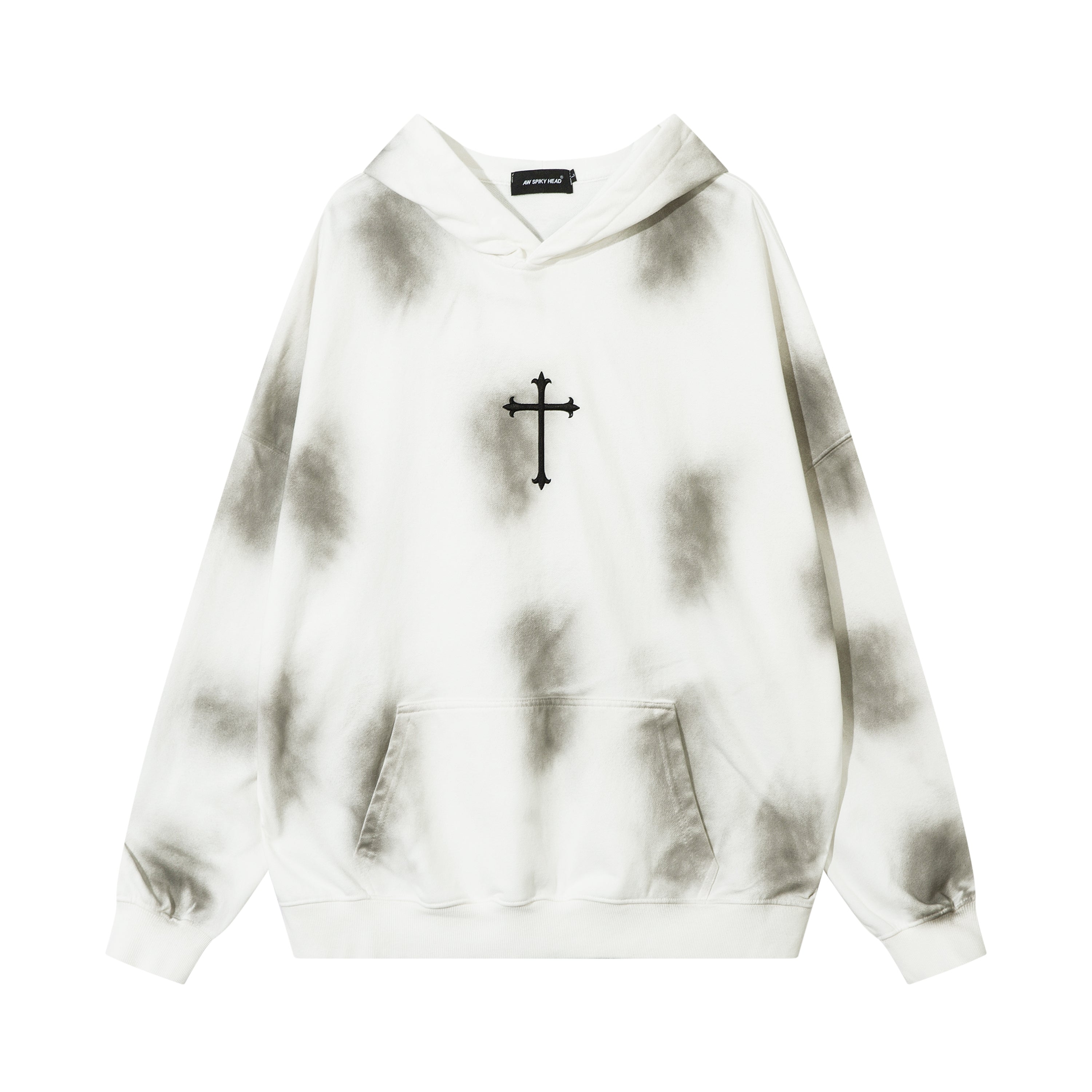 Crossfire | Sweat à capuche graphique tie-dye