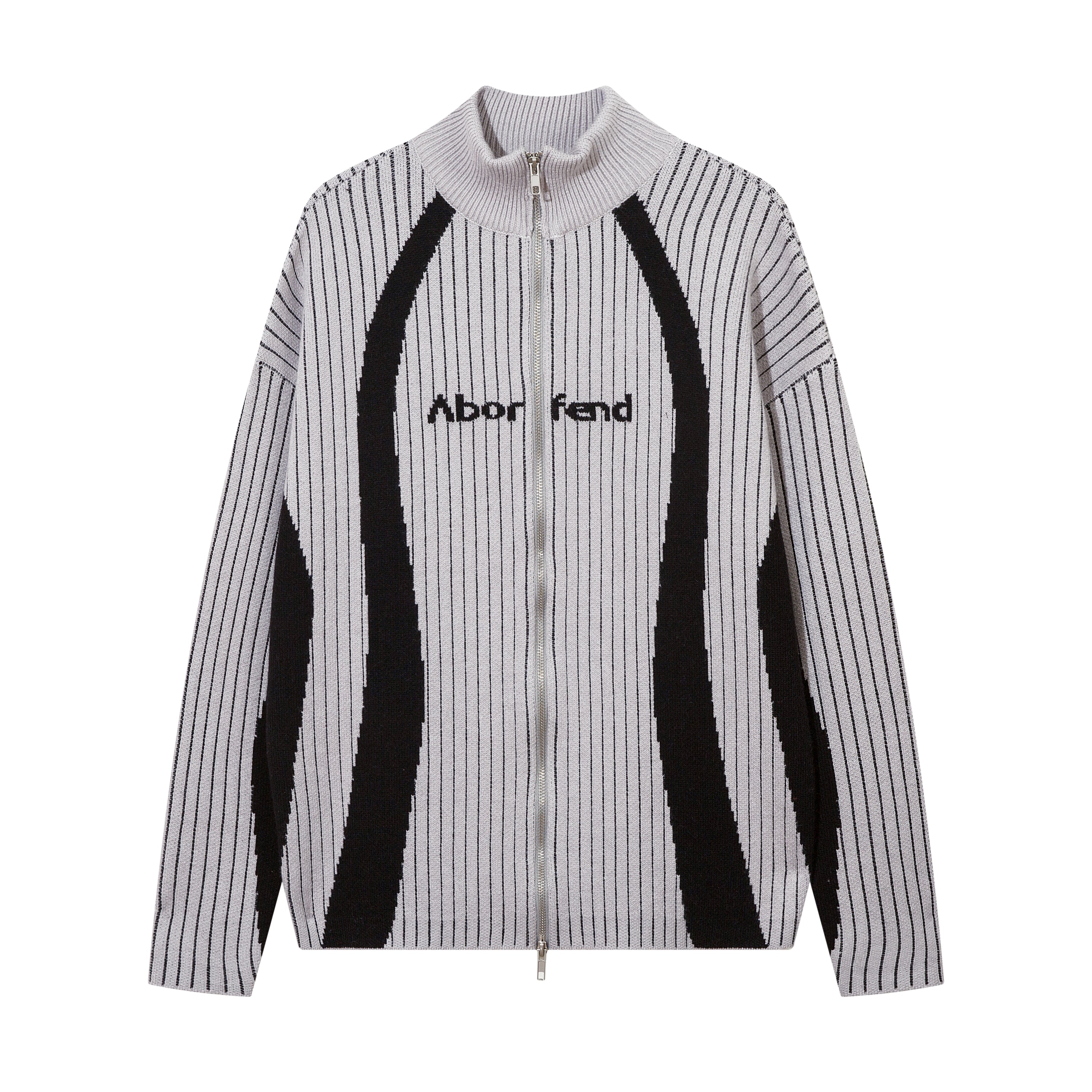 Mono Stripe | Urban Stripe Monochrome Jacke