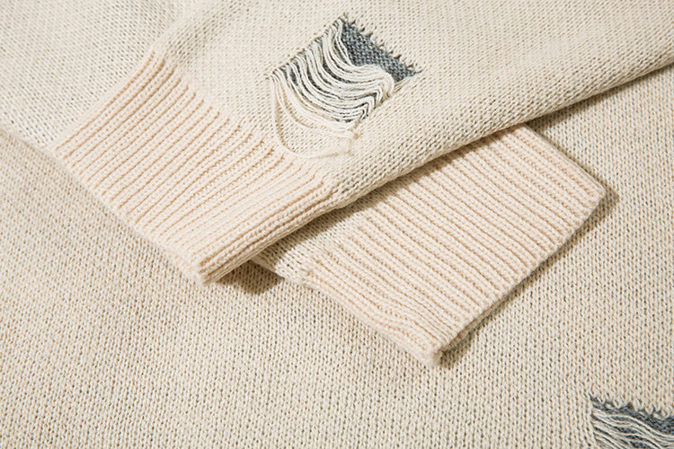 Grim Stitches | High Street Gothic Knit Jumper - Santo 