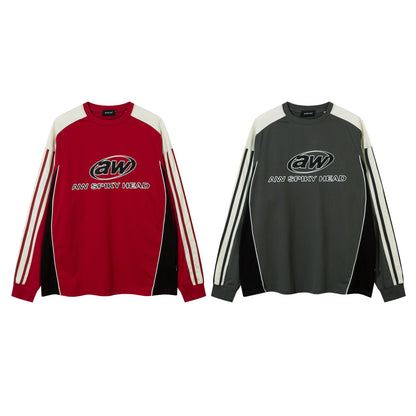 Retro Varsity | Oversized Varsity Sweatshirt - Santo 