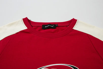 Retro Varsity | Oversized Varsity Sweatshirt - Santo 