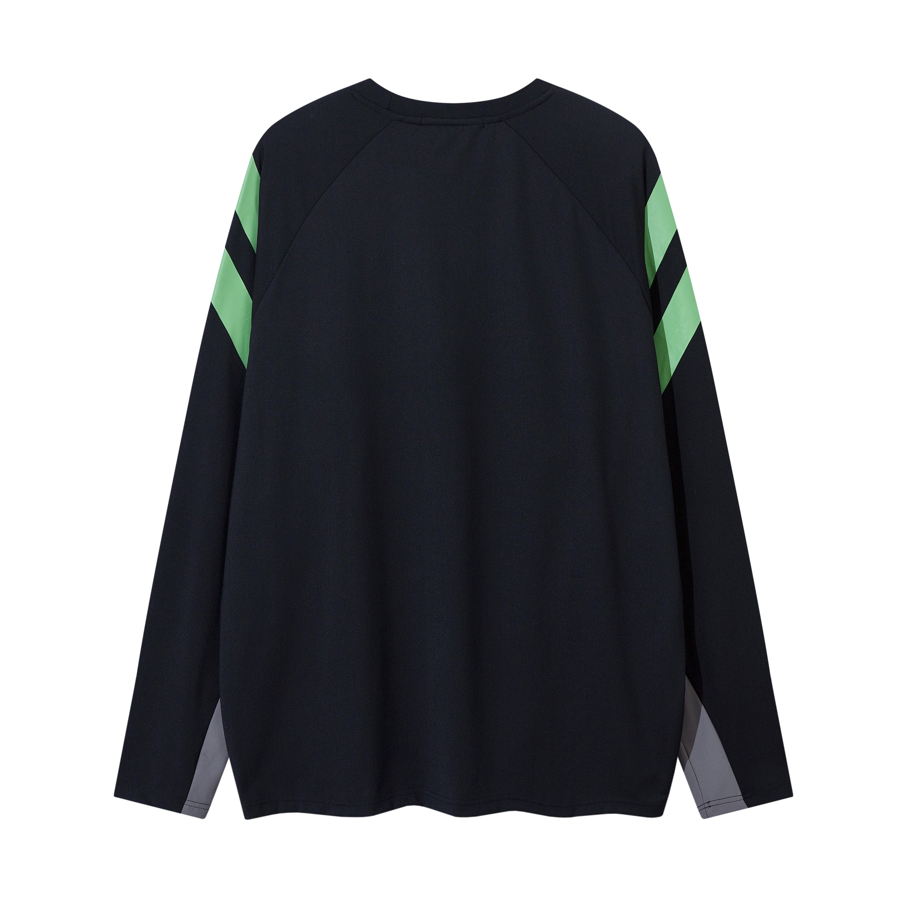 Sporty Stripes | Oversized Graphic Sweatshirt