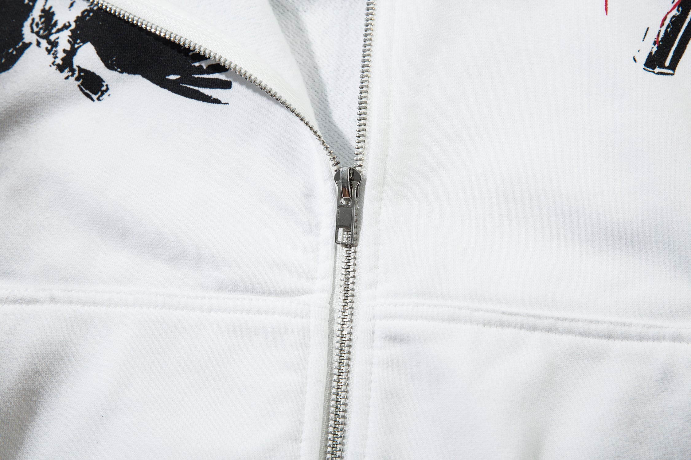 Urban Rebel | Grafik Zipper Hoodie