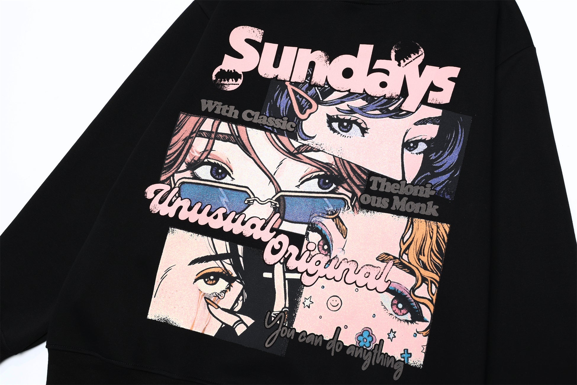 Sundays | Pop Art Grafik Hoodie