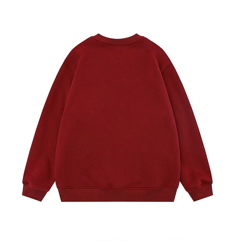 Vintage Charm | Grafik Entspannte Passform Sweatshirt