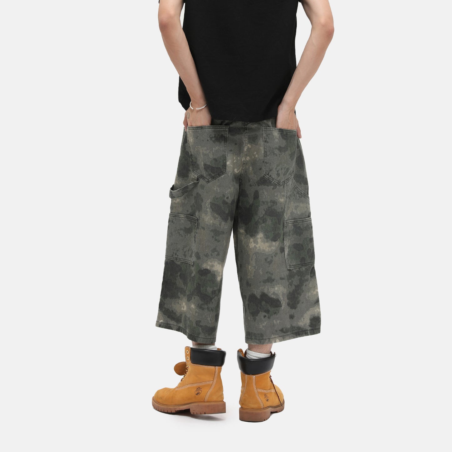 Ink Camo Utility | Cargo Shorts - Santo 