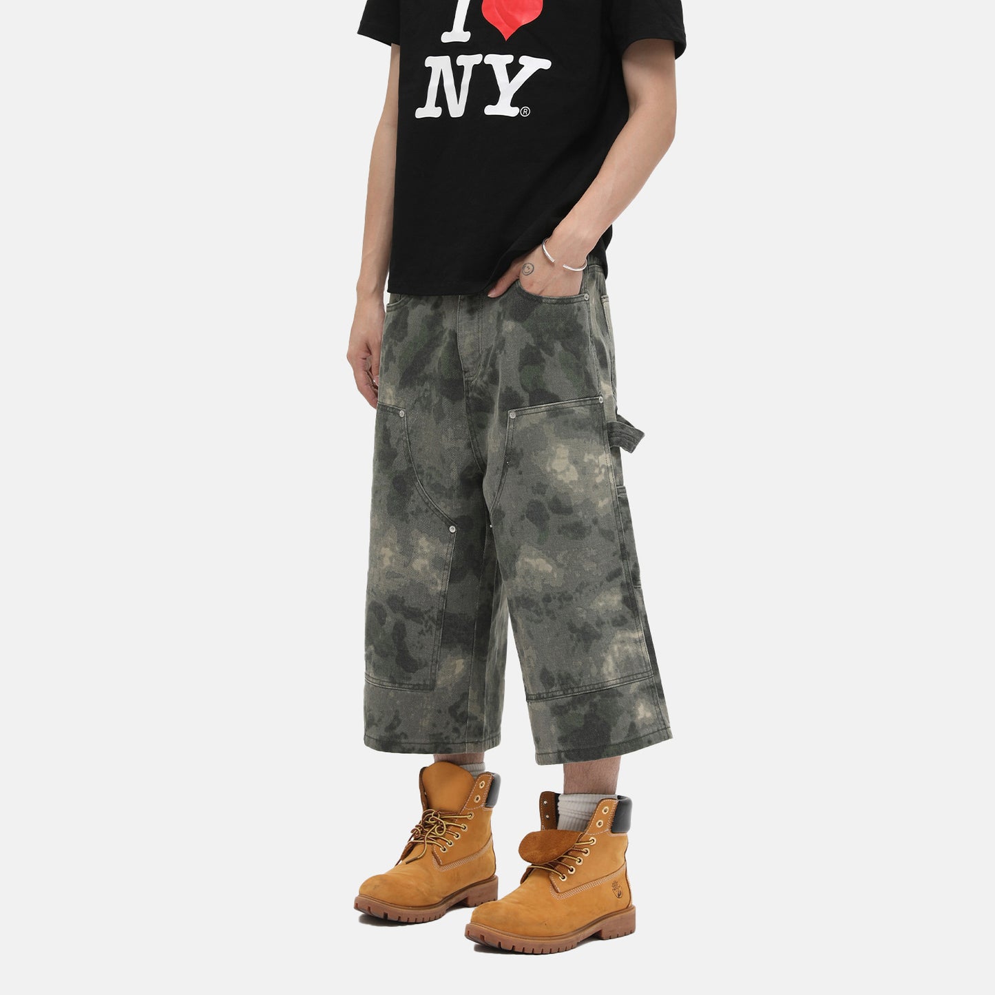 Ink Camo Utility | Cargo Shorts - Santo 