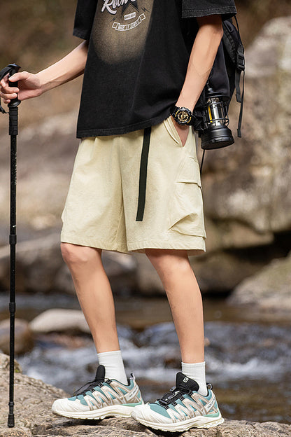 Sand Vector | Buckle Utility Shorts - Santo 