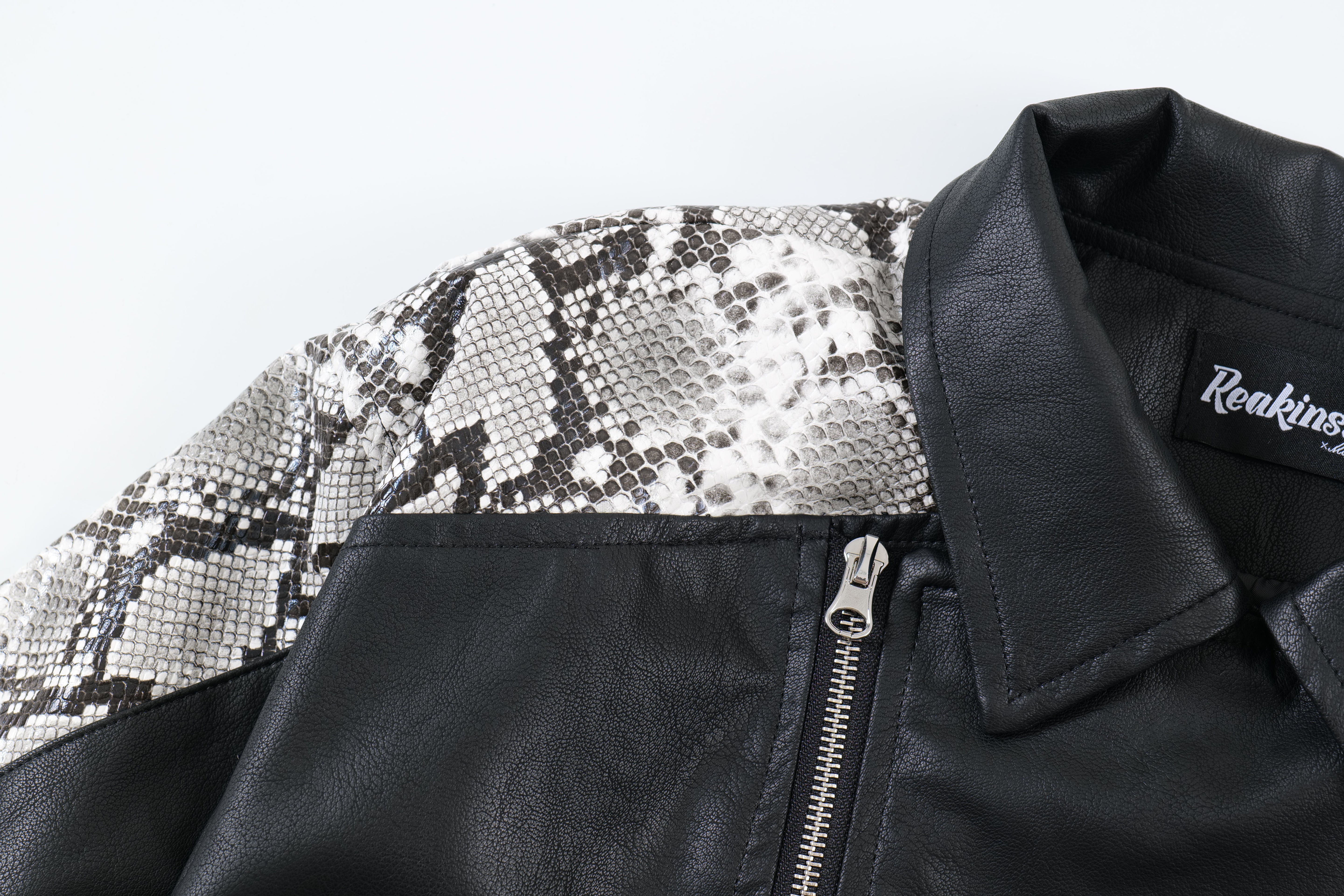 Fang | Faux Leather Jacket