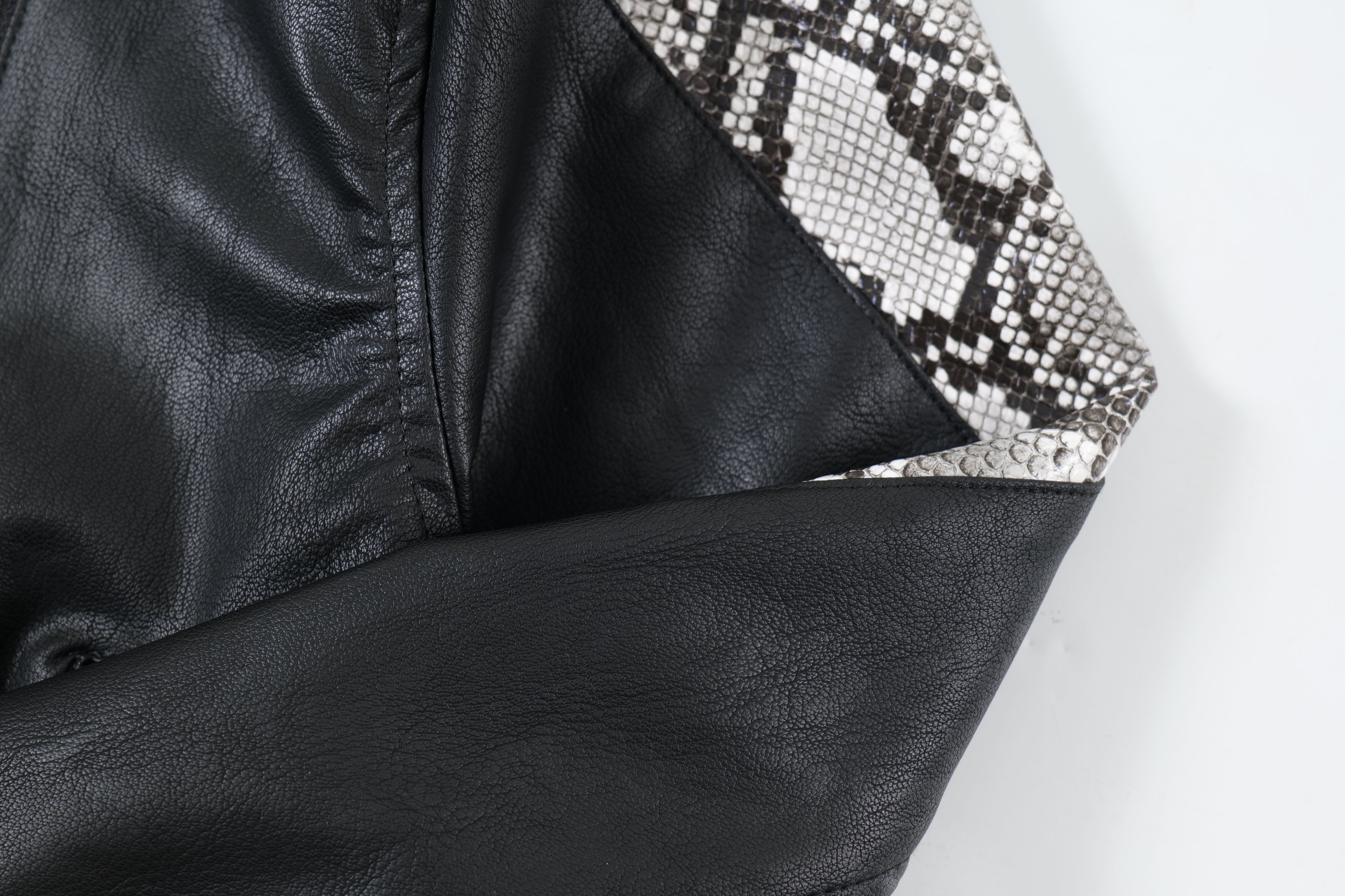 Fang | Faux Leather Jacket