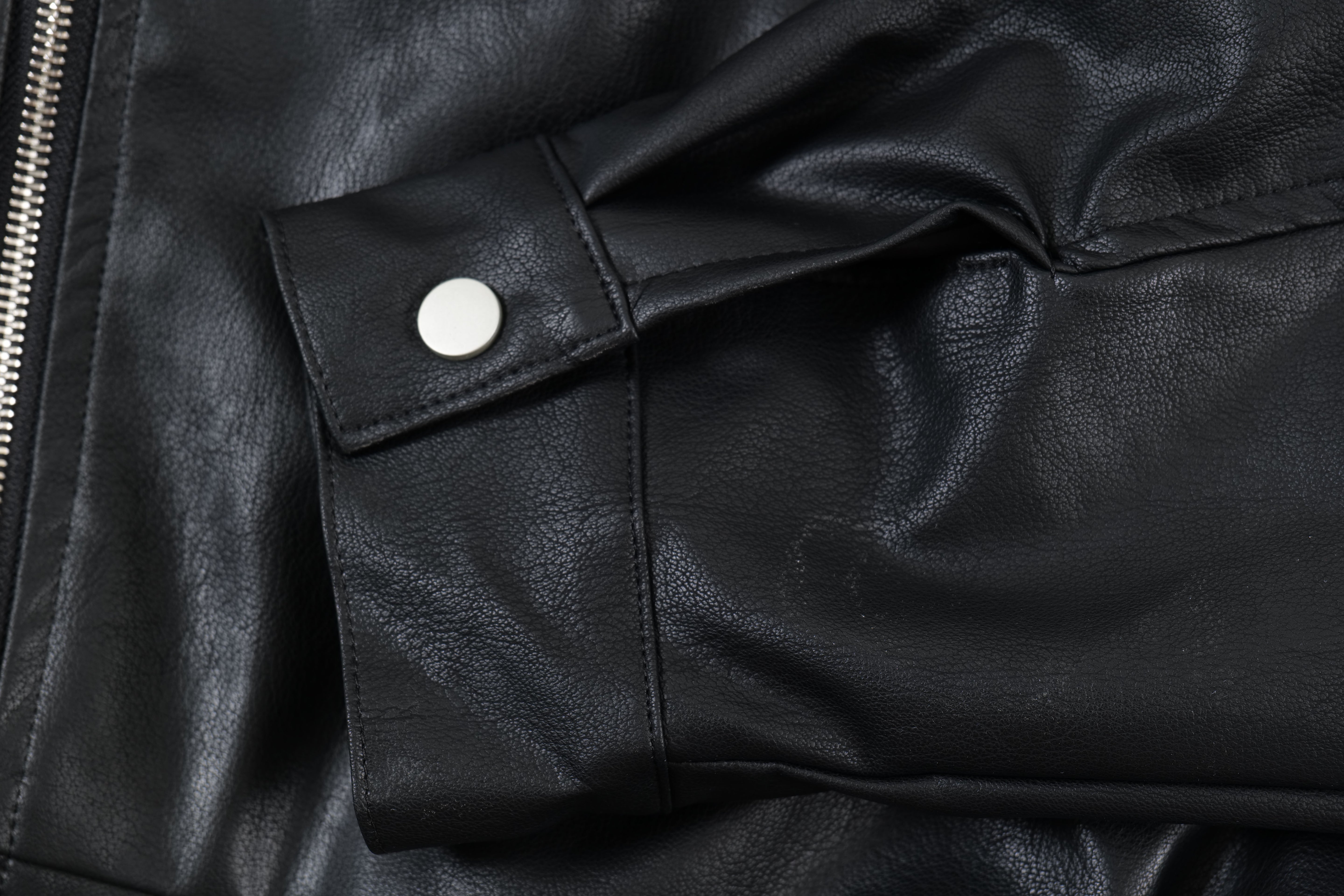 Fang | Faux Leather Jacket