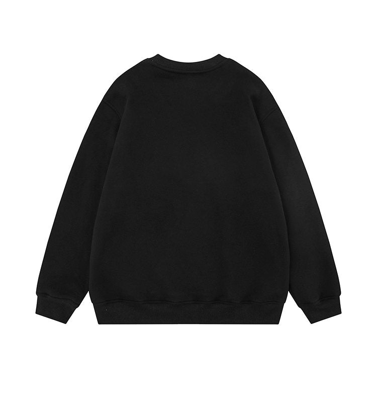 Vintage Charm | Grafik Entspannte Passform Sweatshirt