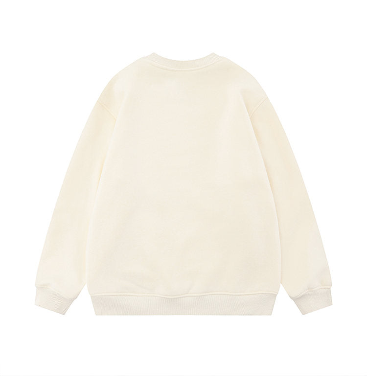 Vintage Charm | Grafik Entspannte Passform Sweatshirt