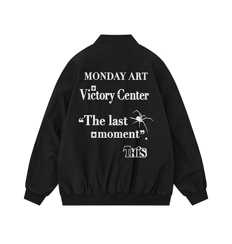 Final Moment | Varsity Inspired Bomber Jacket