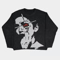 Glitch Reality | Statement Knit Sweater - Santo 