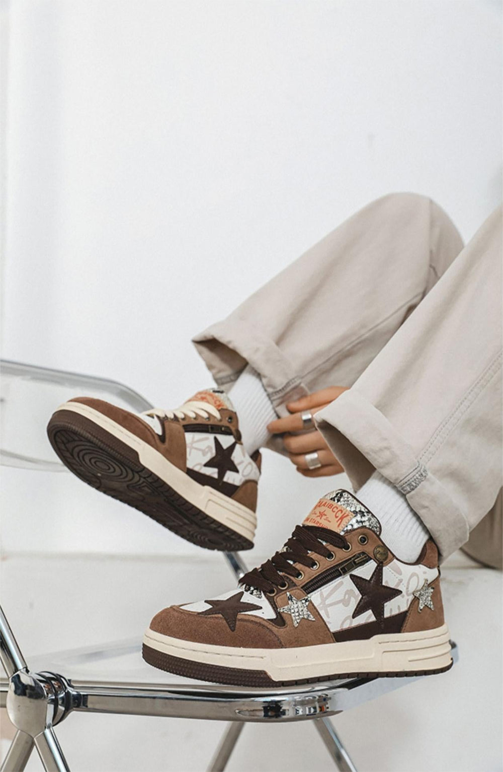 'Zipper' Shoes - Santo 