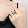 Lataa kuva gallerian katseluohjelmaan, Gothic Hip Hop Ring Accessories Unisex Skeleton Hand Palm Ring Fashion Party Gifts Vintage Woman Man Punk Jewelry - Santo 