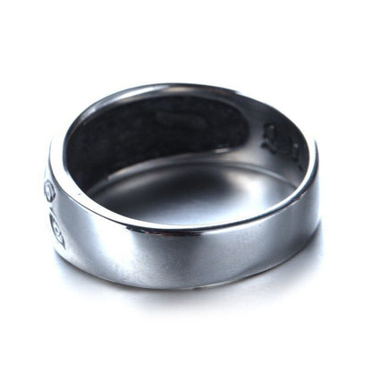 Vintage Unisex Dark Eye Of God Ring Fashion Party Gifts Woman Man Punk Jewelry Gothic Hip Hop Ring Accessories - Santo 