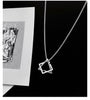 Gothic Unisex Geometry Combination Necklace Punk Necklaces Jewelry Woman Man Fashion Gift Hip Hop Vintage Accessories - Santo 