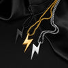 Lataa kuva gallerian katseluohjelmaan, Gothic Unisex Lightning Drop Necklace Fashion Gift Hip Hop Vintage Accessories Punk Necklaces Jewelry Woman Man - Santo 