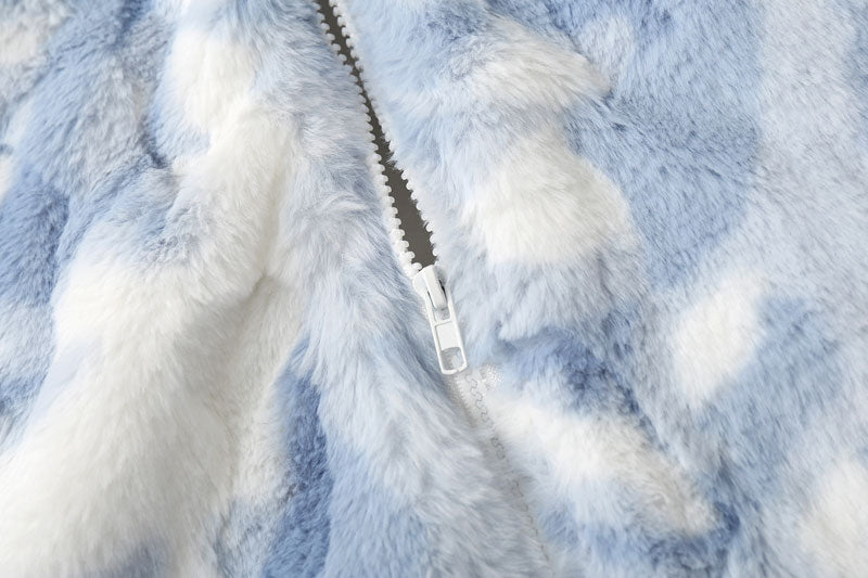 ' Furry Fleece ' Jacket - Santo 