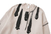' Tassel Ghost Print ' Streetwear Sweater - Santo 
