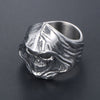 Lataa kuva gallerian katseluohjelmaan, Vintage Unisex Make Old Skull Ring Gothic Woman Man Punk Jewelry Fashion Party Gifts Hip Hop Ring Accessories - Santo 