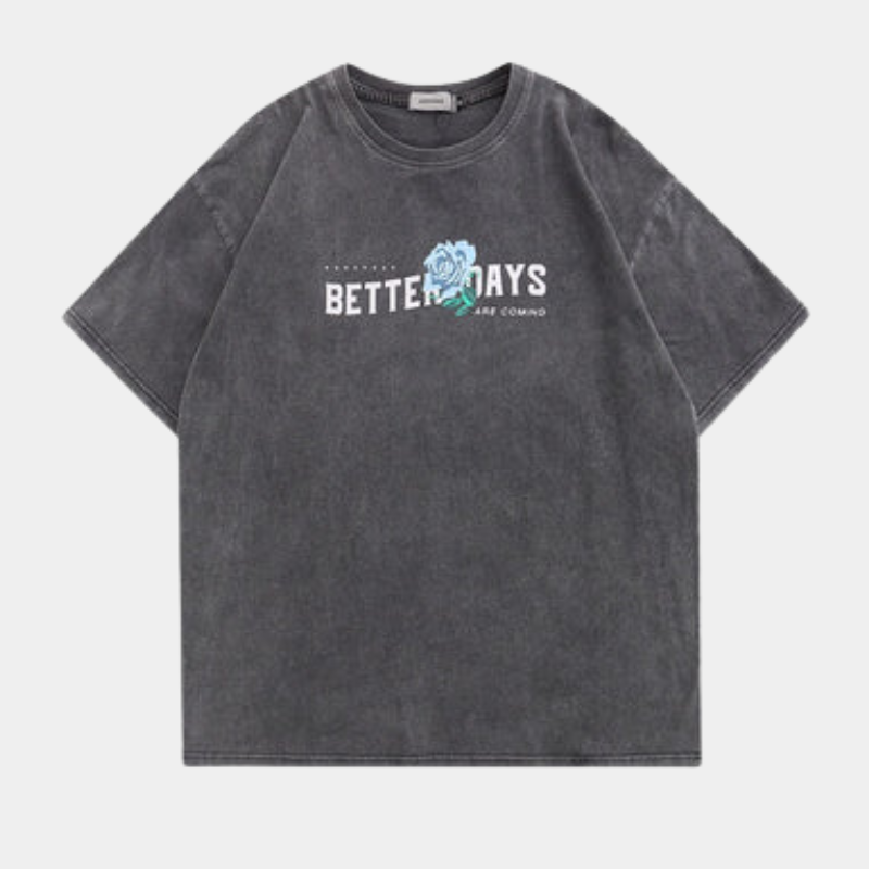 'Better days' T shirt - Santo 
