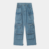 'Denim Cargo' Jeans - Santo 