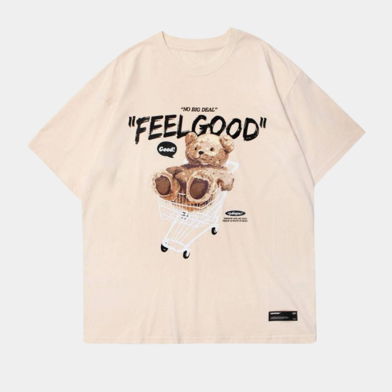 'Feel good' T shirt - Santo 
